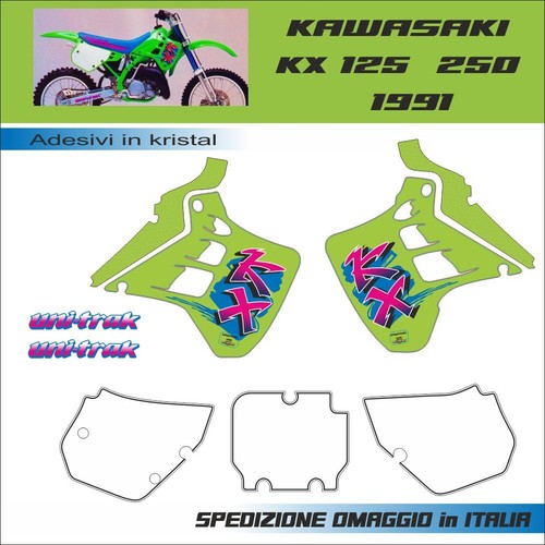 Kit adesivi kawasaki - kit,