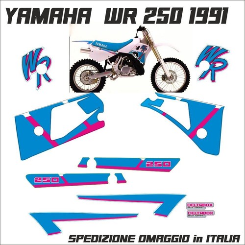 Yamaha 250 1991 grafiche - yamaha,