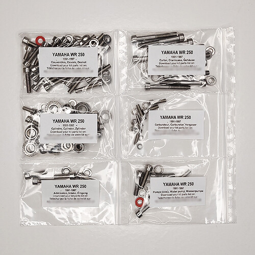 Yamaha 250 1991 1997 kit - z, 1991-1997
