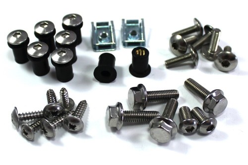 Kit bulloni carena inox - , e